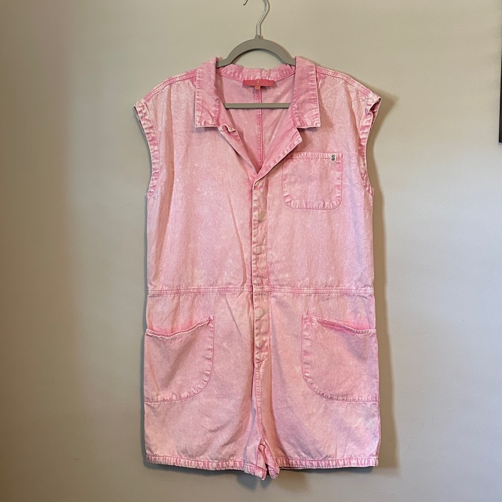 Simply Southern Pink Denim Top